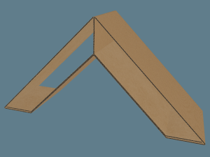 0975 Corner Brace Pad